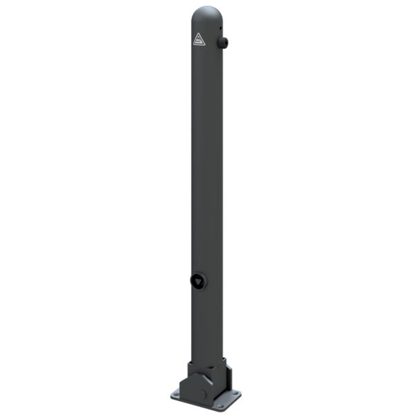 Absperr-Stilpfosten Serie 4077B Ø 76 mm