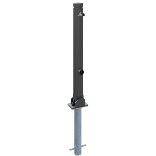 Absperr-Stilpfosten Serie 482B Ø 82 mm