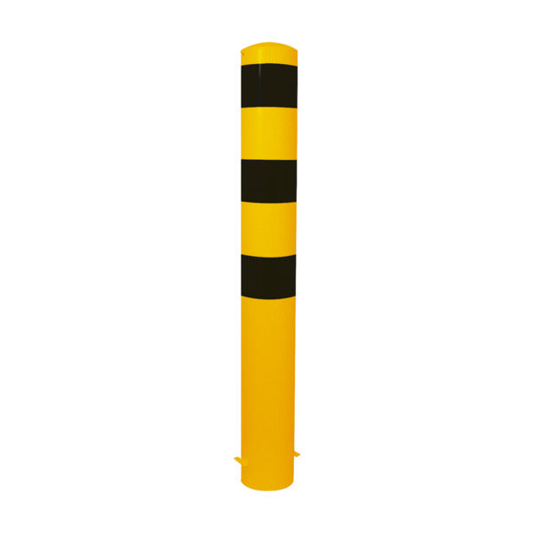 Absperrpoller Stahlrohr Ø 152 x 3,2 mm gelb / schwarz