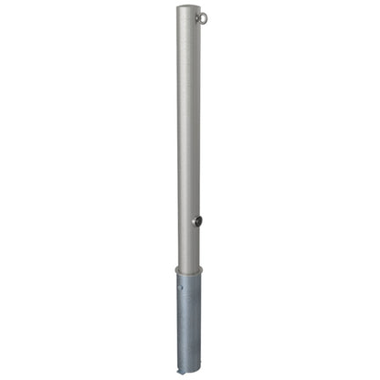 Edelstahlpfosten Ø 76 mm ohne Ziernut