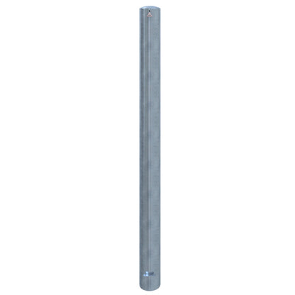 Absperrpoller Stahlrohr Ø 152 x 3,2 mm ortsfest zum Einbetonieren