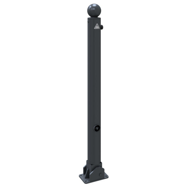 Absperr-Stilpfosten Serie 475B Ø 76 mm