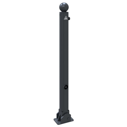 Absperr-Stilpfosten Serie 475B Ø 76 mm