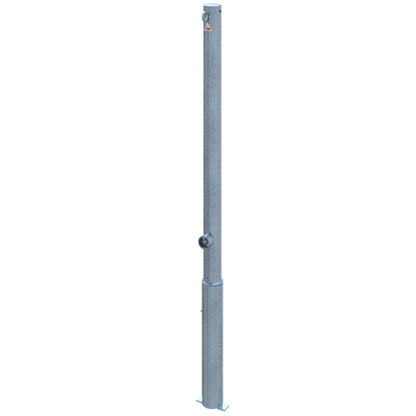 Absperrpfosten Stahlrohr Ø 60 x 2,5 mm herausnehmbar mit Dreikantverschluss