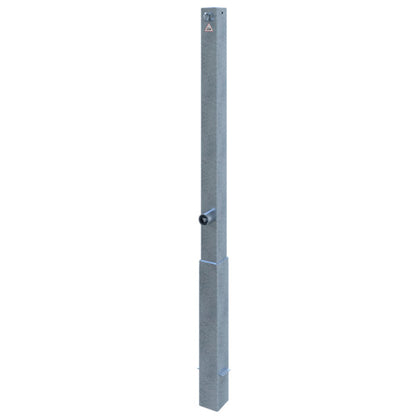 Absperrpfosten 70 x 70 mm herausnehmbar mit Dreikantverschluss