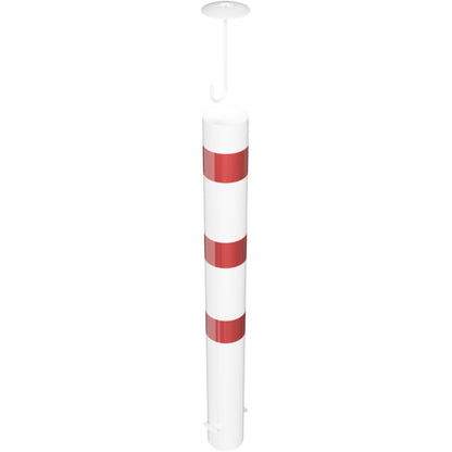 Absperrpoller Stahlrohr Ø 152 x 3,2 mm ortsfest zum Einbetonieren