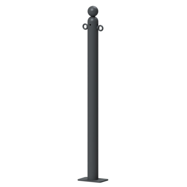 Absperr-Stilpfosten Serie 466B Ø 60 mm