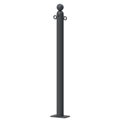 Absperr-Stilpfosten Serie 466B Ø 60 mm