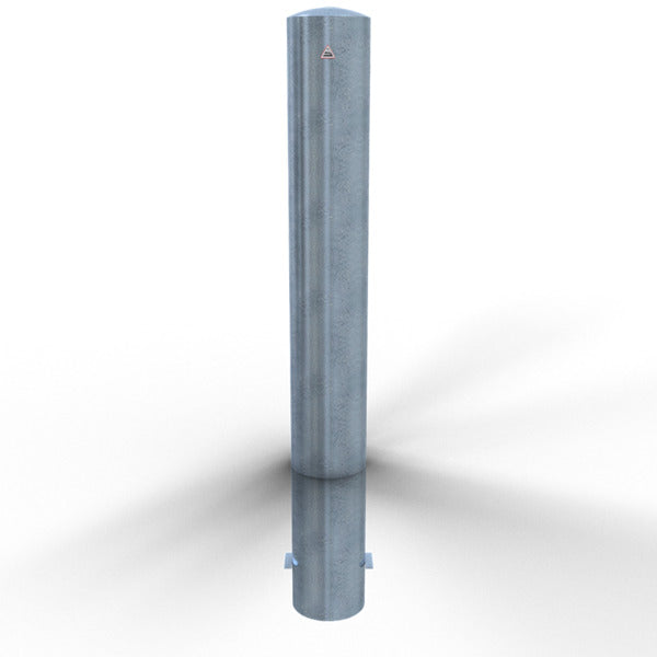 Absperrpoller Stahlrohr Ø 193 x 3,6 mm ortsfest zum Einbetonieren