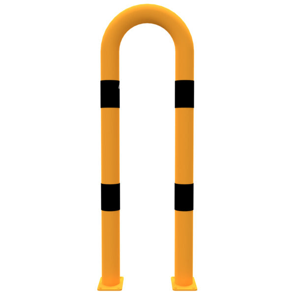 Rammschutzbügel Stahlrohr Ø 76 x 2,6 mm