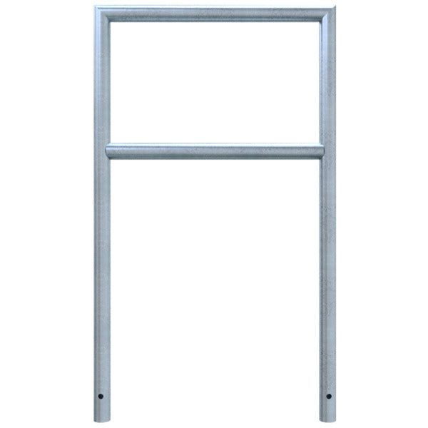 Anlehnbügel aus Stahlrohr Ø 48 x 2,5 mm