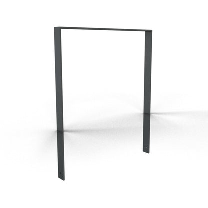 Anlehnbügel aus Flachstahl 80 x 12 mm
