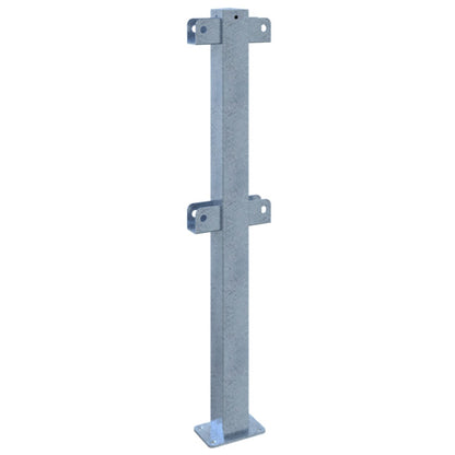 Schutzgeländer Stahlrohr 70 x70 mm