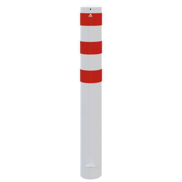 Absperrpoller Stahlrohr Ø 193 x 3,6 mm ortsfest zum Einbetonieren