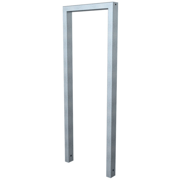 Anlehnbügel aus Stahlrohr 60 x 40 mm