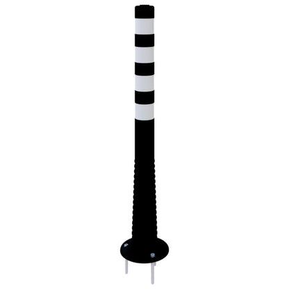Flexipfosten schwarz / weiß Ø 80 mm