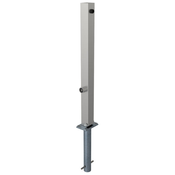 Edelstahlpfosten 70 x 70 mm