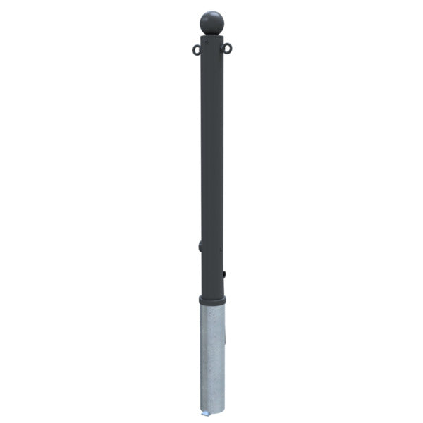 Absperr-Stilpfosten Serie 475B Ø 76 mm