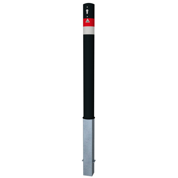 Absperrpfosten Black - Line