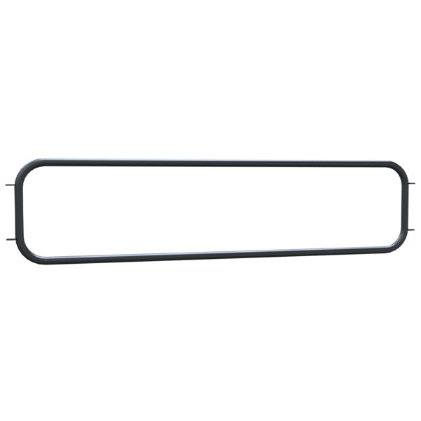 Absperrbarrieren in Verbindung mit Pfostentyp 478B Standpfosten & Rahmen-Element