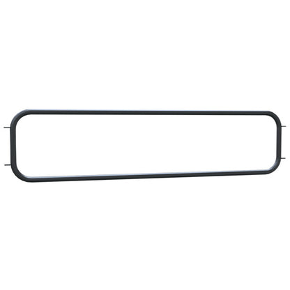 Absperrbarrieren in Verbindung mit Pfostentyp 478B Standpfosten & Rahmen-Element