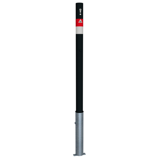 Absperrpfosten Black - Line