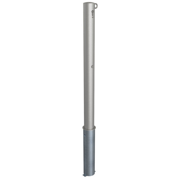 Edelstahlpfosten Ø 76 mm ohne Ziernut