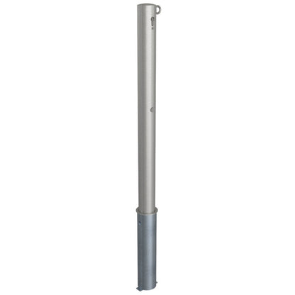 Edelstahlpfosten Ø 76 mm ohne Ziernut