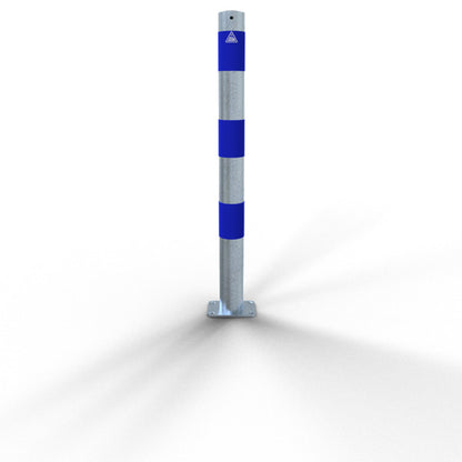 Absperrpfosten als E-Ladesäulenschutz