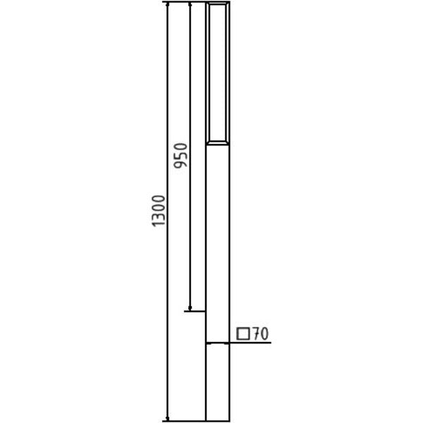 Stilpoller Serie 40731B 70 x 70 mm