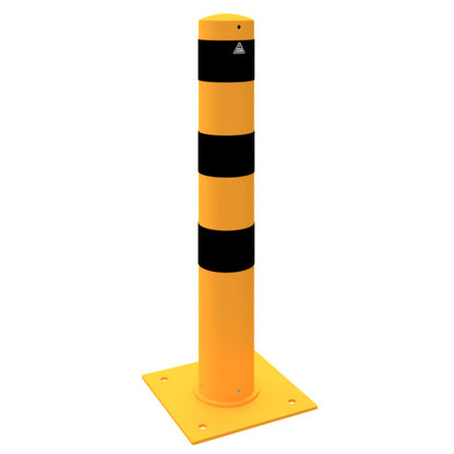 Absperrpoller Stahlrohr Ø 152 x 3,2 mm ortsfest zur Dübelbefestigung
