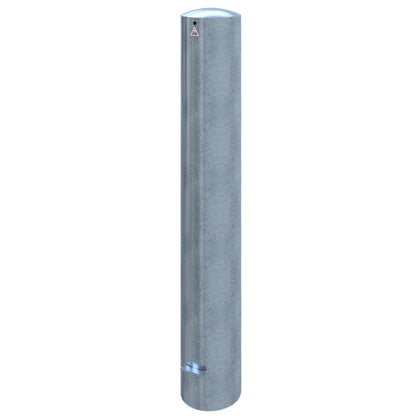 Absperrpoller Stahlrohr Ø 193 x 3,6 mm ortsfest zum Einbetonieren