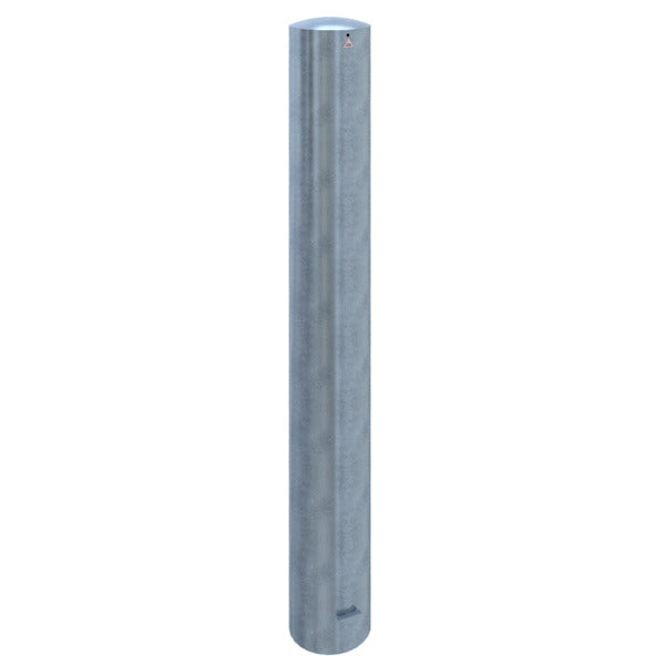 Absperrpoller Stahlrohr Ø 273 x 5 mm ortsfest zum Einbetonieren