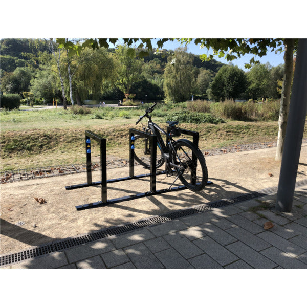 E-Bike - Anlehnbügel 3er Reihenanlage