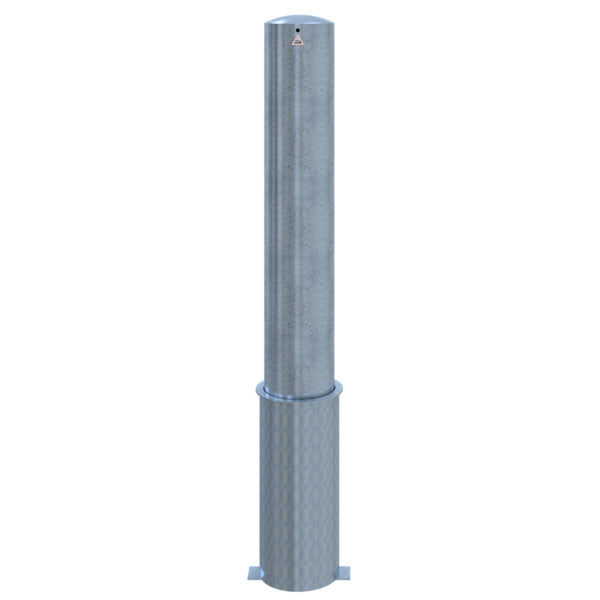 Absperrpoller Stahlrohr Ø 193 x 3,6 mm herausnehmbar ohne Verschluss