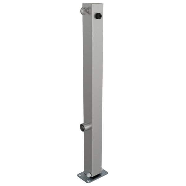 Edelstahlpfosten 70 x 70 mm