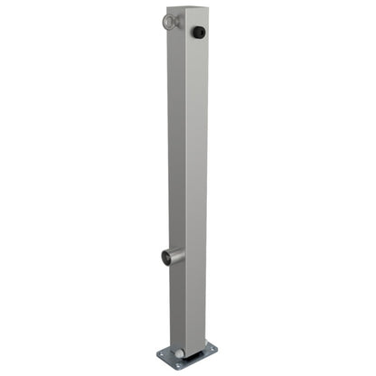 Edelstahlpfosten 70 x 70 mm