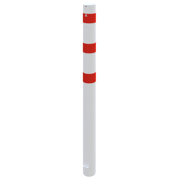 Absperrpoller Stahlrohr Ø 152 x 3,2 mm ortsfest zum Einbetonieren