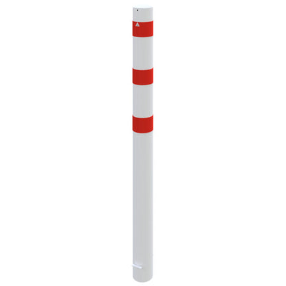 Absperrpoller Stahlrohr Ø 152 x 3,2 mm ortsfest zum Einbetonieren