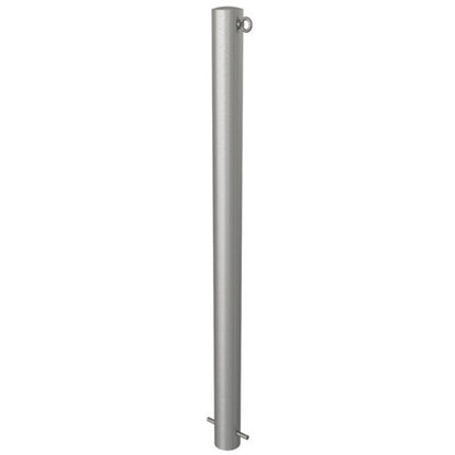 Edelstahlpfosten Ø 76 mm ohne Ziernut
