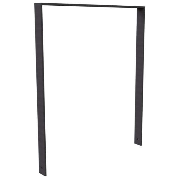 Anlehnbügel aus Flachstahl 80 x 12 mm