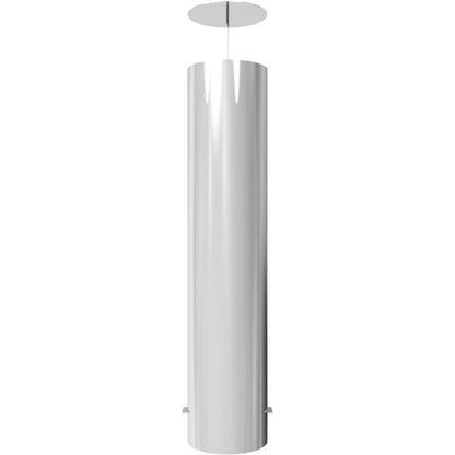 Absperrpoller Stahlrohr Ø 323 x 5 mm ortsfest zum Einbetonieren