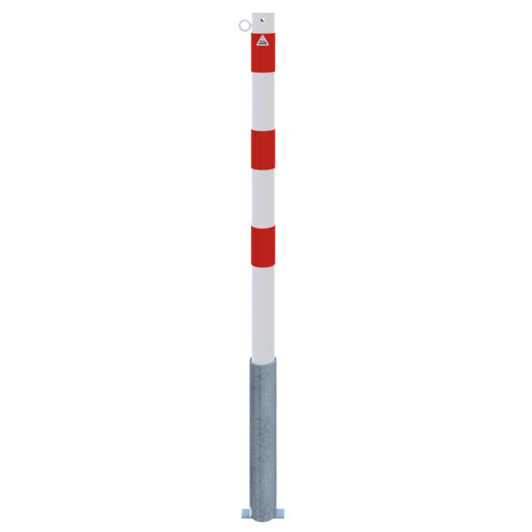 Absperrpfosten Stahlrohr Ø 60 x 2,5 mm herausnehmbar ohne Verschluss