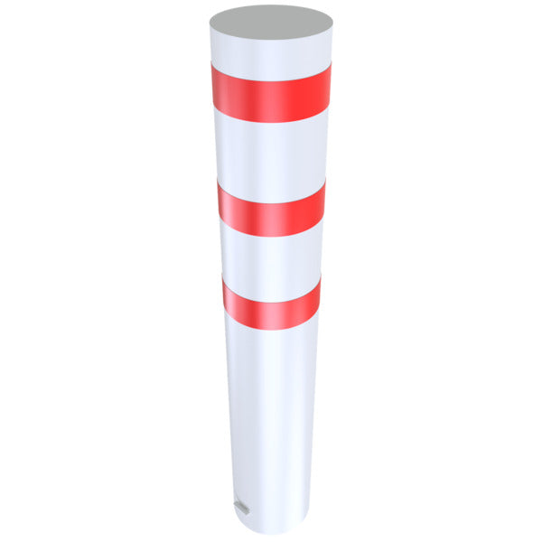 Absperrpoller Stahlrohr Ø 323 x 5 mm ortsfest zum Einbetonieren