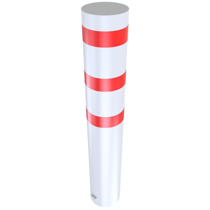 Absperrpoller Stahlrohr Ø 323 x 5 mm ortsfest zum Einbetonieren