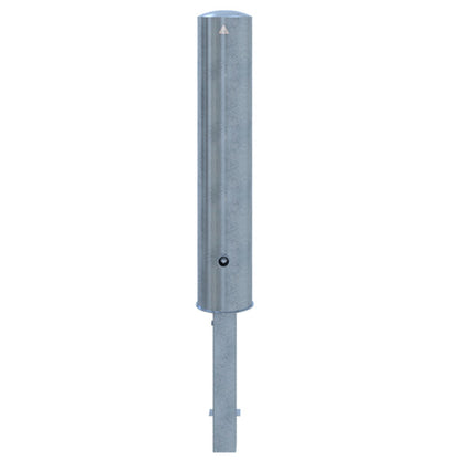 Absperrpoller Stahlrohr Ø 193 x 3,6 mm herausnehmbar mit Dreikantverschluss