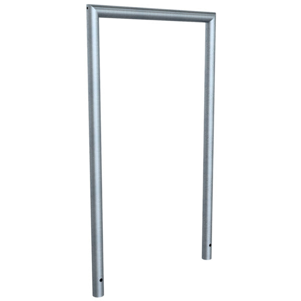 Anlehnbügel aus Stahlrohr Ø 48 x 2,5 mm