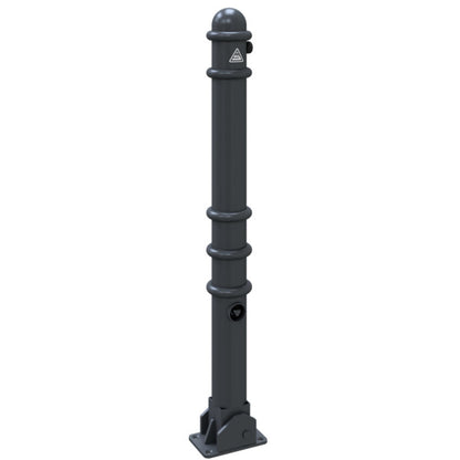 Absperr-Stilpfosten Serie 479B Ø 76 mm