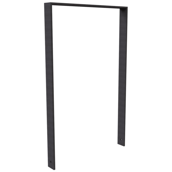 Anlehnbügel aus Flachstahl 80 x 12 mm