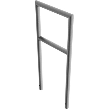 Anlehnbügel aus Stahlrohr Ø 48 x 2,5 mm